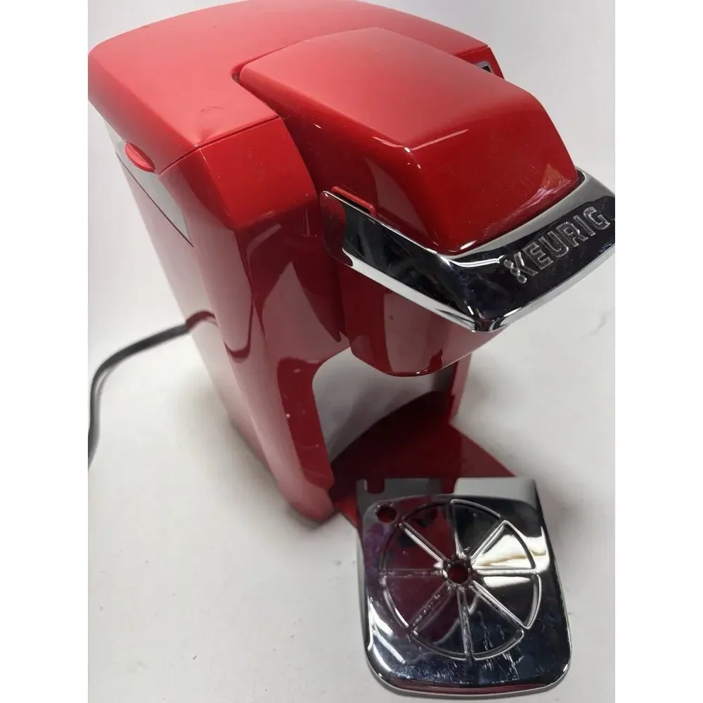 Keurig K10 Mini Plus Single Serve K-Cup Coffee Maker Red Tested Working